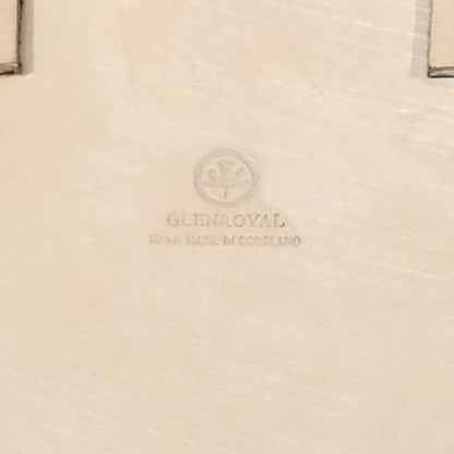 グレンロイヤル ショルダーバッグ 2WAY ブライドルレザー グレー ゴールド金具 GLENROYAL【AFE8】