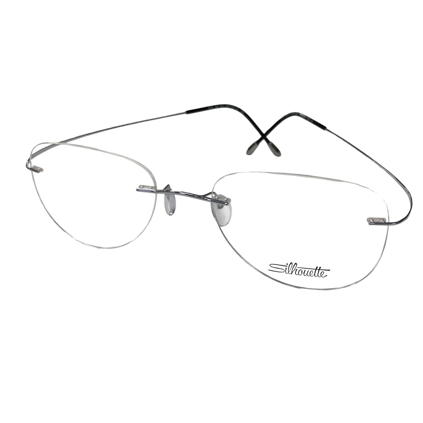 シルエット メガネ フレーム チタン ミニマル アート リムレス フチなし シルバー ウィメンズ Silhoette TITAN MINIMAL ART【AFI15】