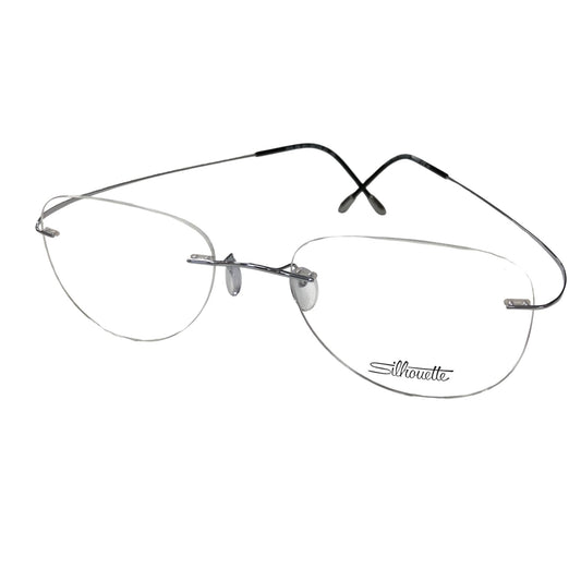 シルエット メガネ フレーム チタン ミニマル アート リムレス フチなし シルバー ウィメンズ Silhoette TITAN MINIMAL ART【AFI15】