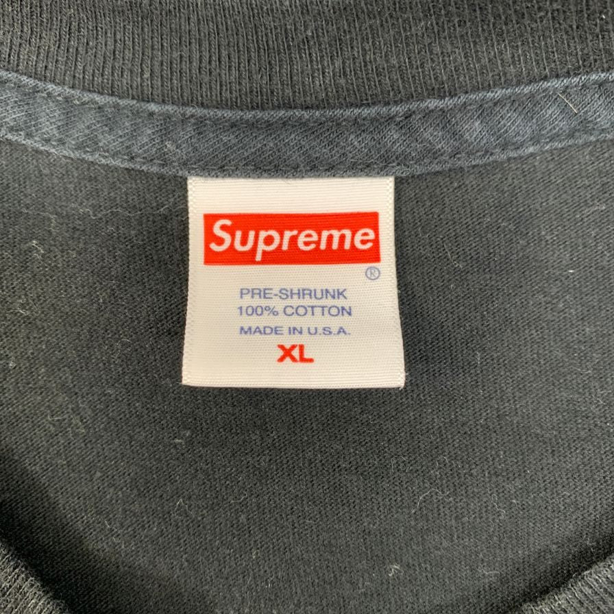 美品◆シュプリーム 21SS Tシャツ Water Pistol 水鉄砲 ブラック メンズ サイズXL Supreme 【AFB26】