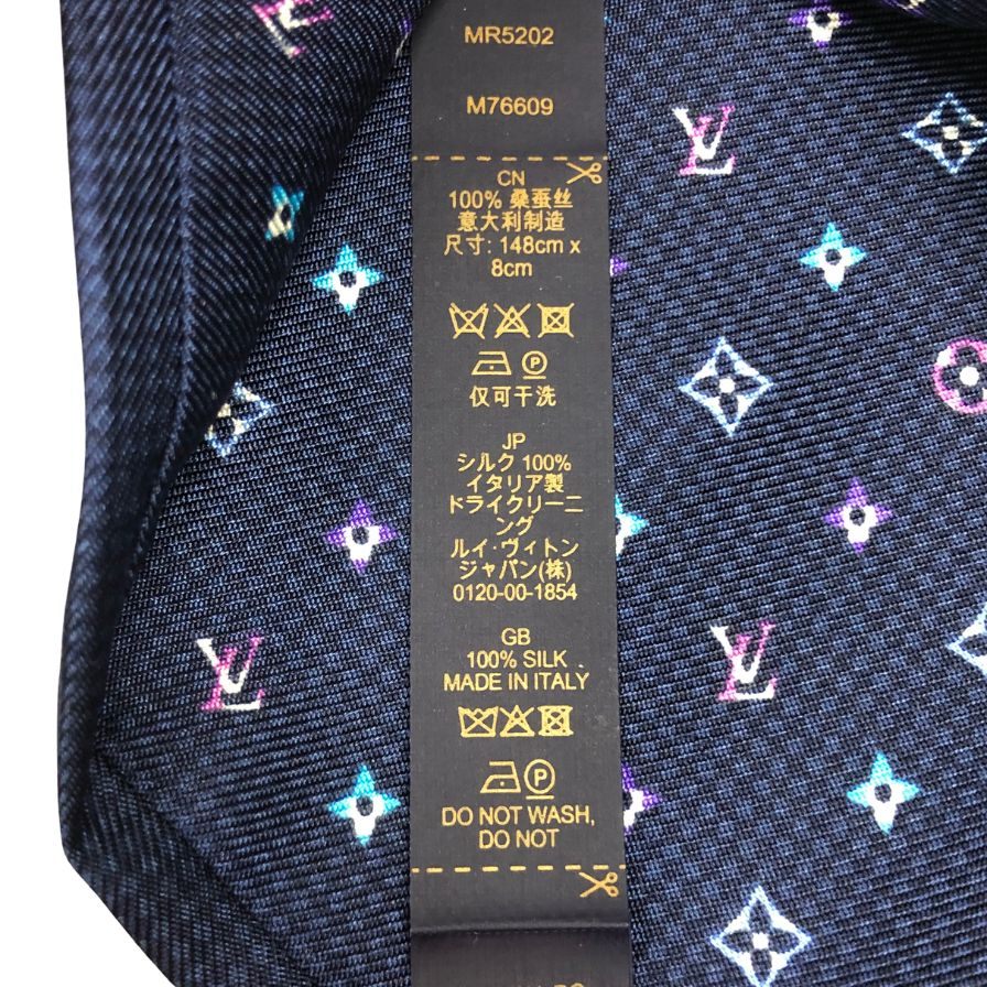 近年モデル　現行　LOUIS VUITTON ルイヴィトン　ネクタイ　モノグラム 現行タグ 近年 LOUIS VUITTON ルイヴィトン ネクタイ モノグラム