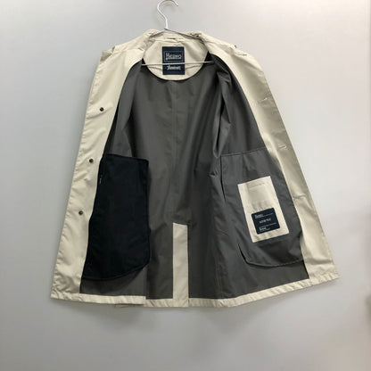 美品◆ヘルノ ラミナー コート IMO010UL-11101-1300 アイボリー  ゴアテックス メンズ サイズ44 Herno 【AFB24】