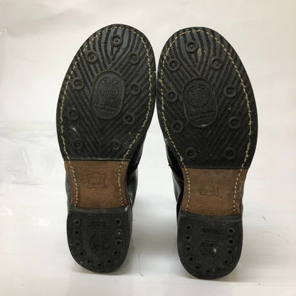 レッドウィング 9060 ベックマン フラットボックス レースアップ レザーブーツ ブラック US8.5D 茶芯 アメリカ製 RED WING 約26.5cm【AFD14】