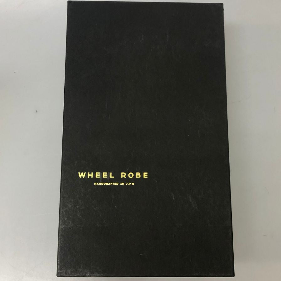 ウィールローブ ストレートチップ ホーウィン クロムエクセルレザー サイズ7.5E ブラウン WHEEL ROBE 約25.5cm【AFD15】