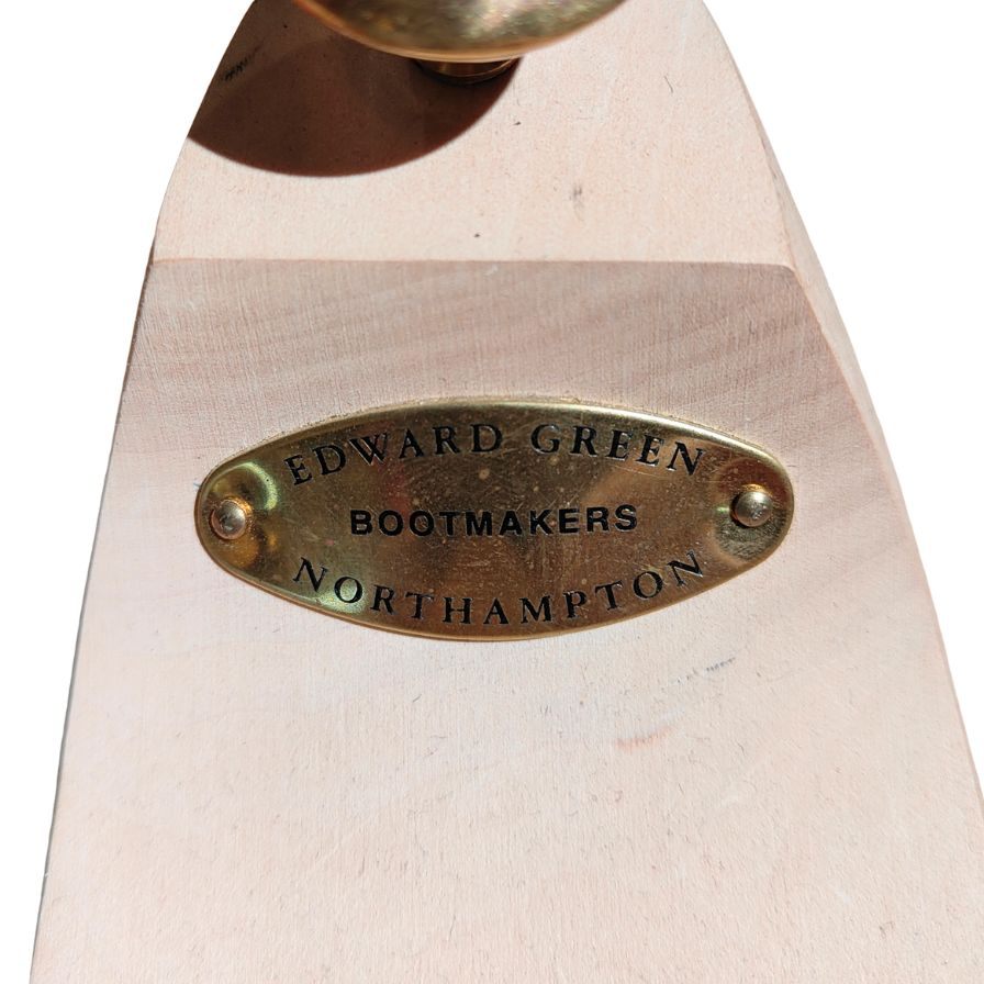 エドワードグリーン シューツリー 純正 木製 ベージュ サイズ不明 EDWARD GREEN  約cm【LA】【中古】