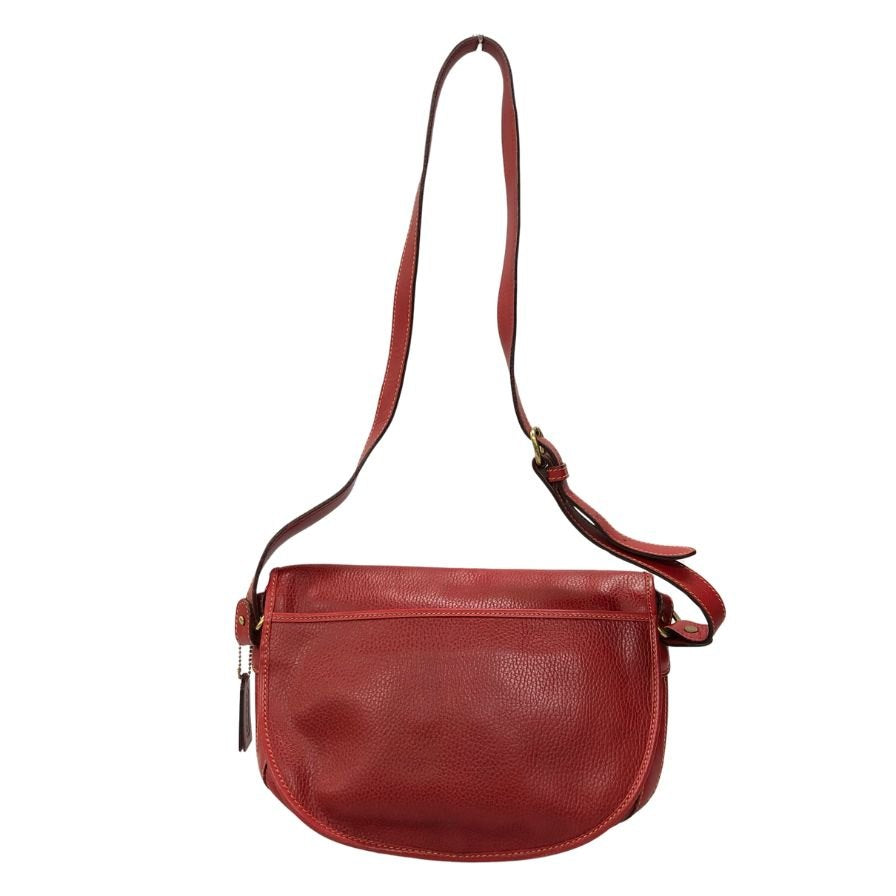 オールド コーチ コンパクトショルダーバック レッド OLD COACH