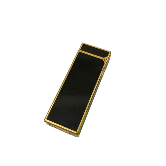 ダンヒル ガスライター ローラー式 ゴールド＆ ブラック  dunhill【AFB55】【中古】