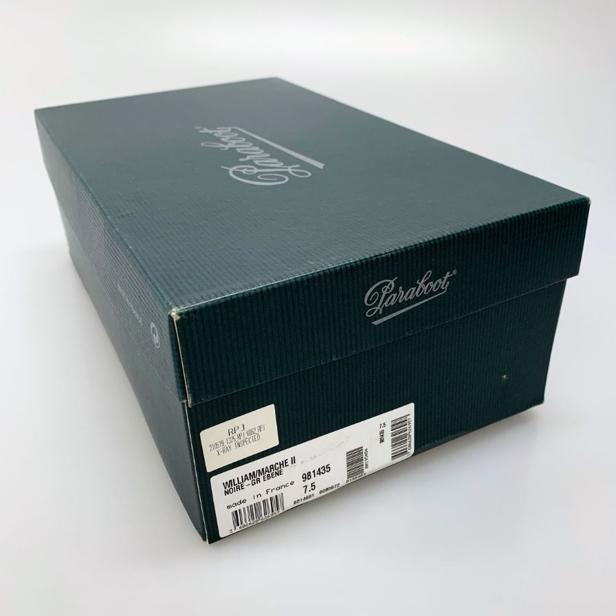 パラブーツ レザーシューズ ダブルモンクストラップ ウィリアム グレインレザー サイズUK7.5 ブラウン Paraboot WILLIAM 約26.5cm【AFD12】