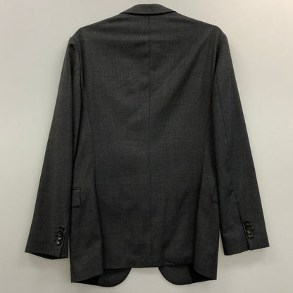 極美品◆ヒューゴボス テーラードジャケット 2B ウール メンズ サイズ48 メンズ グレー系 HUGO BOSS 【AFA17】