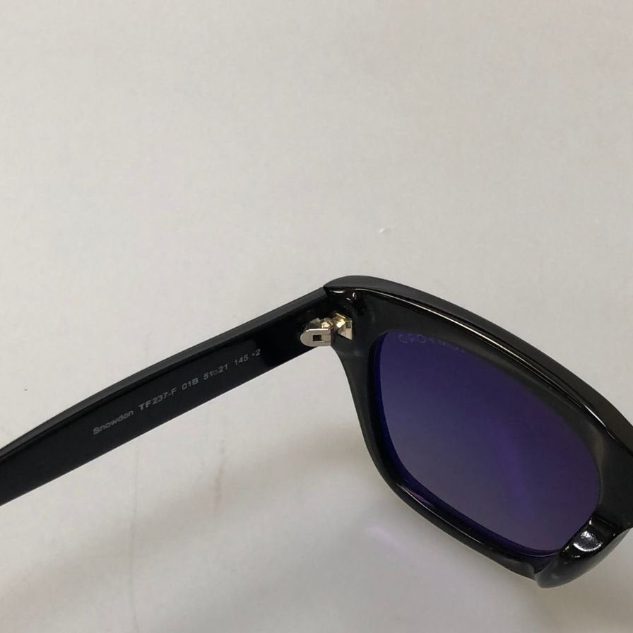 トムフォード サングラス TF237-F Snowdon 01B 51□21 メンズ ブラック TOMFORD【AFB52】