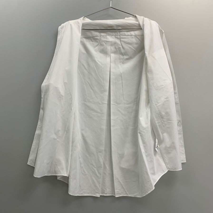 極美品◆コモリ 26AW コモリシャツ ホワイト メンズ サイズ2 E03-02001 COMOLI 【AFB4】