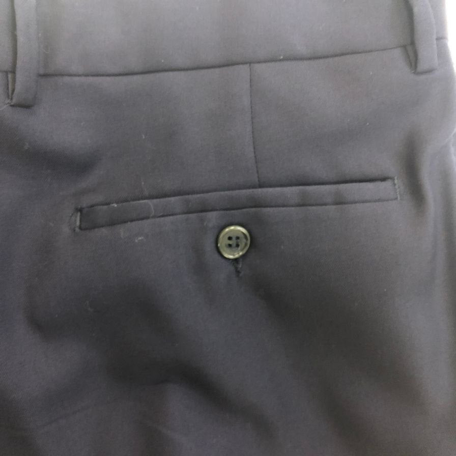 ダンヒル パンツ ウール SUPER100’S ネイビー メンズ サイズ48 dunhill 【AFB21】