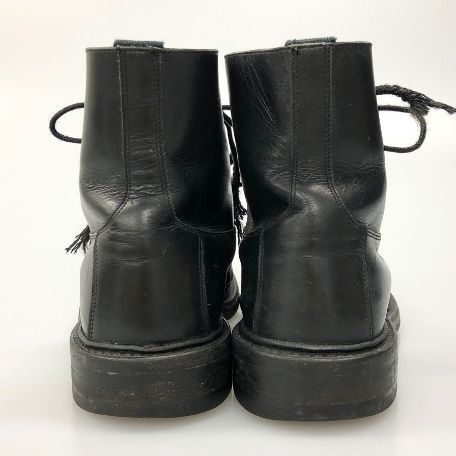 トリッカーズ バーフォード ブラックカーフ ブーツ サイズUK9 旧タグ M5635D Tricker's BURFORD 約27.5cm【AFD5】