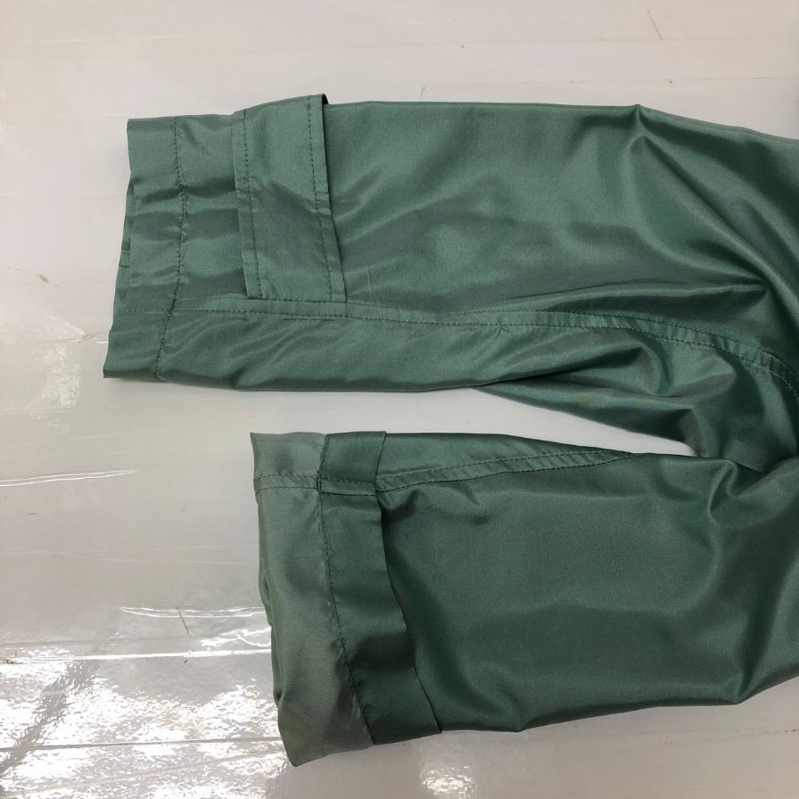 美品◆イザイア シルク100％ ジャケット ターコイズグリーン メンズ サイズ50 ISAIA 【AFB5】