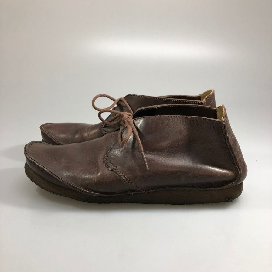 クラークス レザーシューズ チャッカブーツ ブラウン系 メンズ サイズUK8 G Clarks 約26.0cm【AFC47】