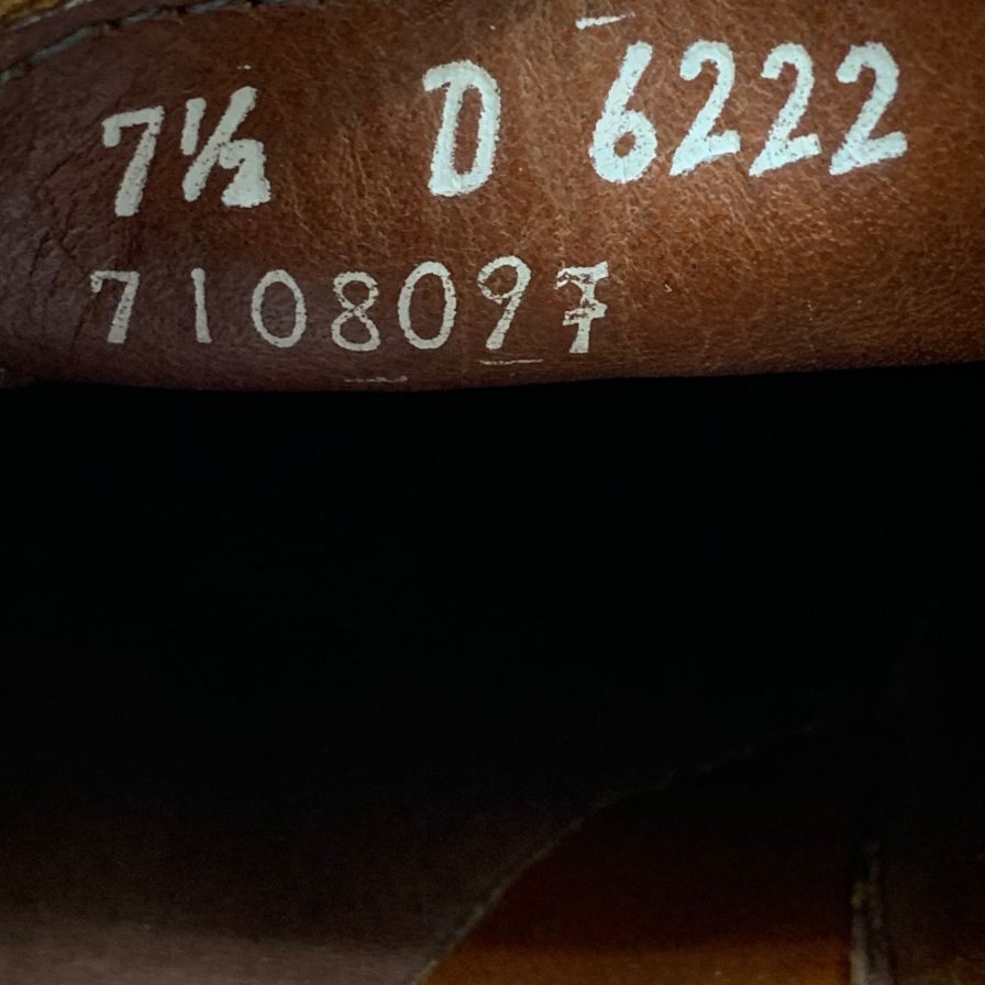 アレンエドモンズ レザーシューズ マカリスター ウイングチップ カーフ ブラウン サイズUS7.5 Allen Edmonds McAllister ビジネスシューズ 約25.5cm【LA】【中古】