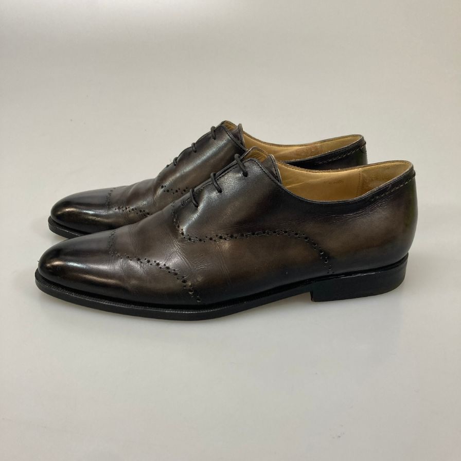 ベルルッティ ピエールコレクション 3アイレット ブラック サイズ5  Berluti 約24.0cm【AFC6】