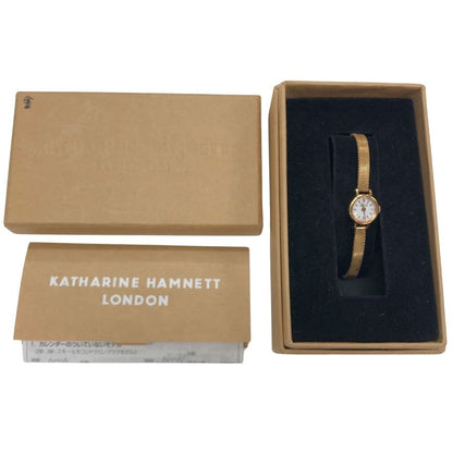 キャサリンハムネット 時計 KH-7711 クォーツ式 ゴールド レディース KATHARINE HAMNETT LONDON