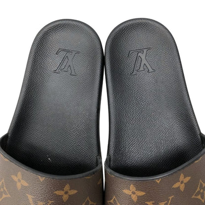 ルイヴィトン サンダル シャワーサンダル  モノグラム ブラック サイズ表記無し ユニセックス  LOUIS VUITTON 約cm【AFC8】