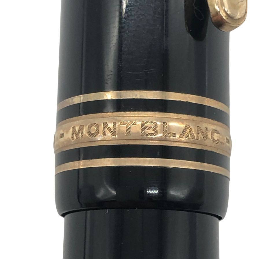 モンブラン 万年筆 マイスターシュテュック No.149 4810 ペン先14C ブラック ゴールド MONTBLANC【AFI2】