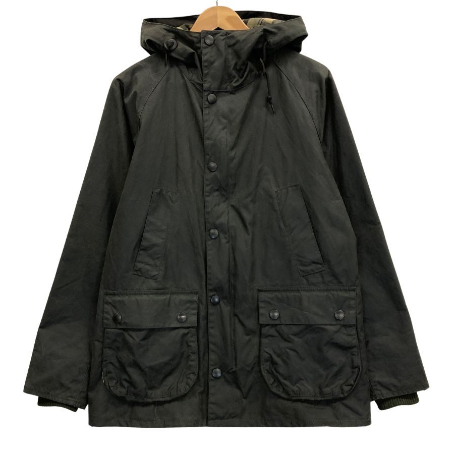 バブアー ビデイル オイルドジャケット カーキ メンズ サイズ36 Barbour HOODED BEDALE SL WAX【LA】
