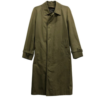 中古◆バーバリー ベルテッドコート 90S 旧タグ カーキ メンズ サイズ170 Burberry 【AFF19】
