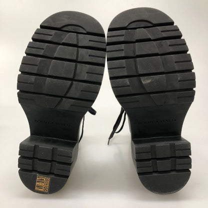 ボッテガヴェネタ ブーツ LUG ANKLE ブラック サイズ35 レディース BOTTEGA VENETA 約21.5cm【AFD4】