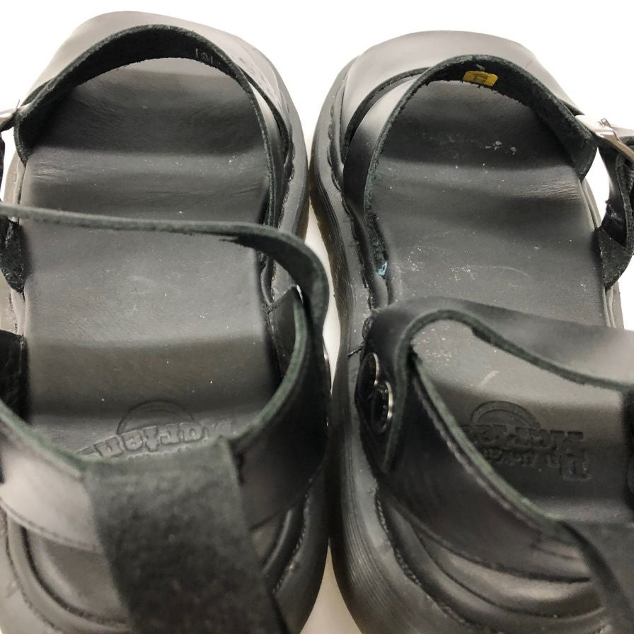 いし　Dr. Martens GRYGHON ブラック サンダル 6 UK ドクターマーチン レザーサンダル グリフォン ブラック UK6