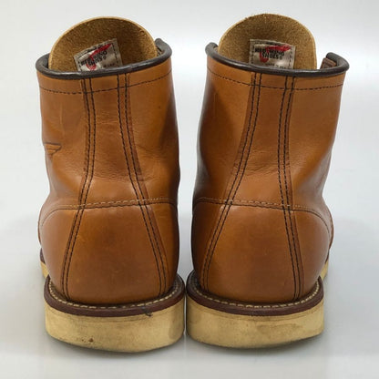 レッドウィング ブーツ アイリッシュセッター 羽根タグ USA製 875 サイズUS8 メンズ ブラウン RED WING 約26.0cm【AFC47】