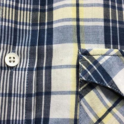 美品◆ダブルアールエル チェックシャツ ワンスター メンズ サイズS RALPH LAUREN RRL 【AFB9】