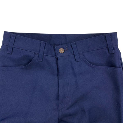 リーバイス フレアパンツ スタープレスト ブーツカット スリット 黒金タブ ネイビー W31 L31 LEVI’S 【AFB15】