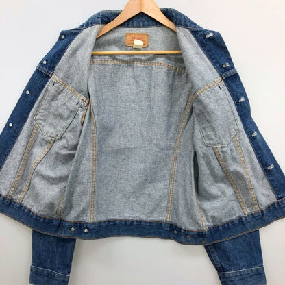 美品◆リーバイス デニムジャケット 70s USA製 VINTAGE スモールe ボタン裏 刻印1 Gジャン ブルー メンズ サイズ40 Levi`s 【AFB39】