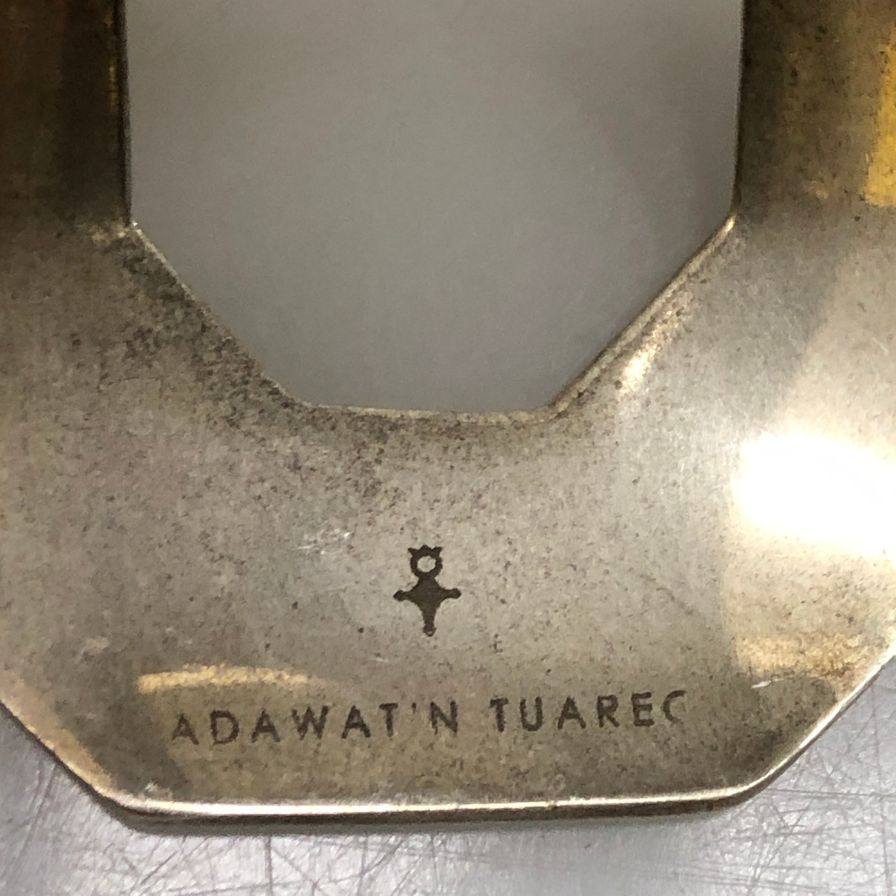 アダワット トゥアレグ シルバー925 ブレスレット ボタム トゥサハト メンズ シルバー ADAWAT'N TUAREG