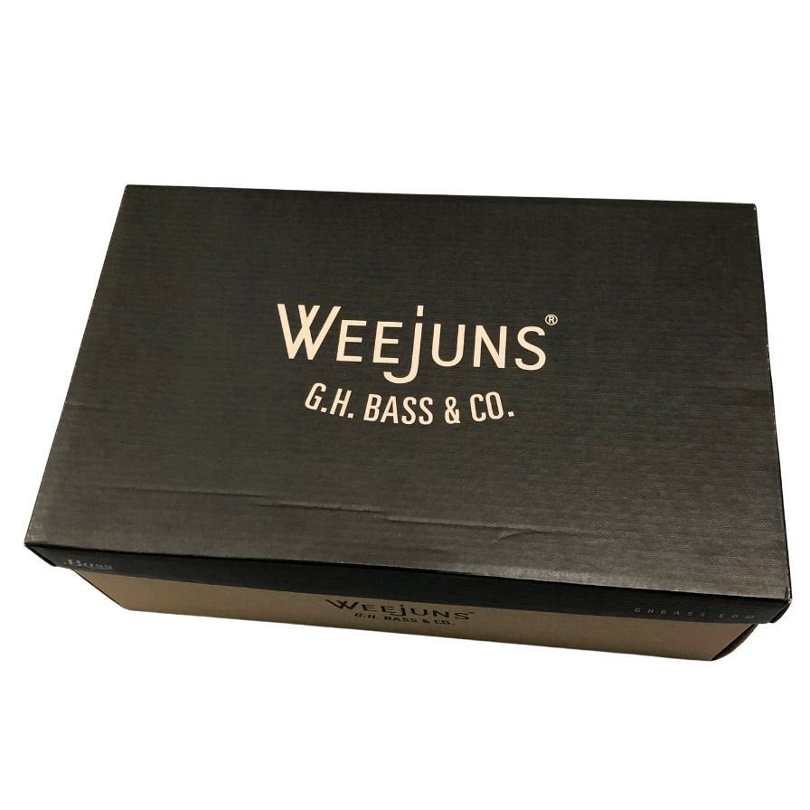 ジーエイチバス ローファー ウィージャンズ ラーソン エキゾチック レオパード サイズ8 メンズ ブラック G.H.Bass&Co. WEEJUNS LARSON 約26.0cm【AFD12】