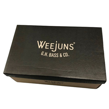ジーエイチバス ローファー ウィージャンズ ラーソン エキゾチック レオパード サイズ8 メンズ ブラック G.H.Bass&Co. WEEJUNS LARSON 約26.0cm【AFD12】