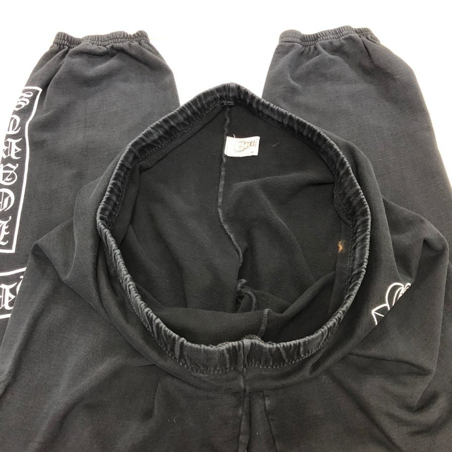 クロムハーツ パンツ スウェット USA製 ブラック メンズ サイズL 2214ｰ304ｰ9026 CHROME HEARTS 【AFB47】