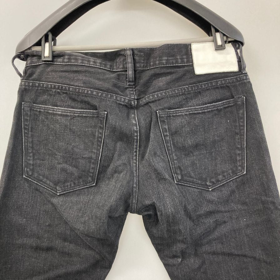 ロン ハーマン デニム パンツ USA製 セルビッジ 赤耳 メンズ サイズ31 ブラック Ron Herman Denim 【AFB41】