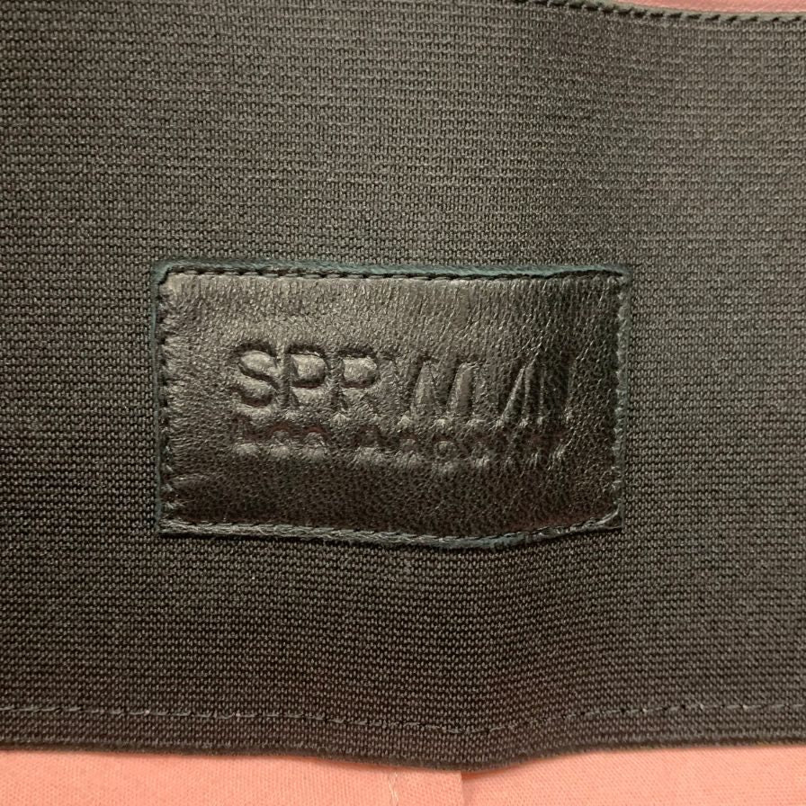 ス-パーウーマン レザー レギンス スパッツ ウエストゴム レディース サイズXS ピンク SPRWMN 【AFB17】