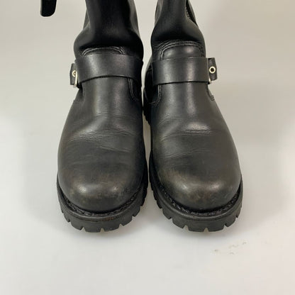 レッドウィング モーターサイクルブーツ スタイル1669 廃盤品 ブラック サイズ7.5 メンズ RED WING 約25.5cm【YB1】