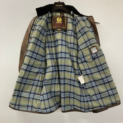 中古◆ベルスタッフ トライアルマスター ゴールドラベル パンサージャケット ブラウン メンズ サイズ42 Belstaff Trialmaster Panther Jacket 【AFF19】