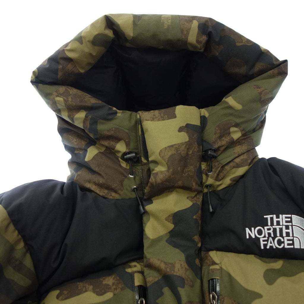 Good Condition ◆ The North Face Down Jacket Novelty Bartolo Light Jacket ND91950 Men's Khaki Size L Camo Pattern THE NORTH FACE [AFA16] 