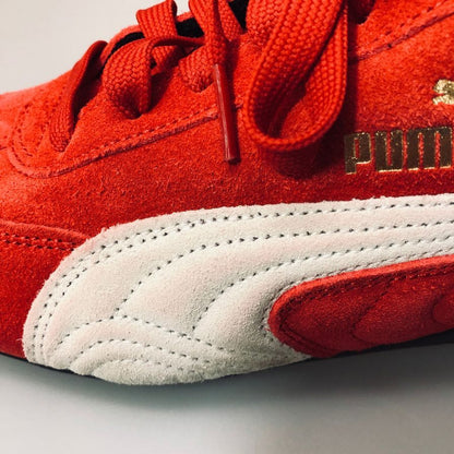 プーマ ローカットスニーカー スピードキャット OG レッド レディース サイズ25 398846-02 PUMA 約25.0cm【AFC30】