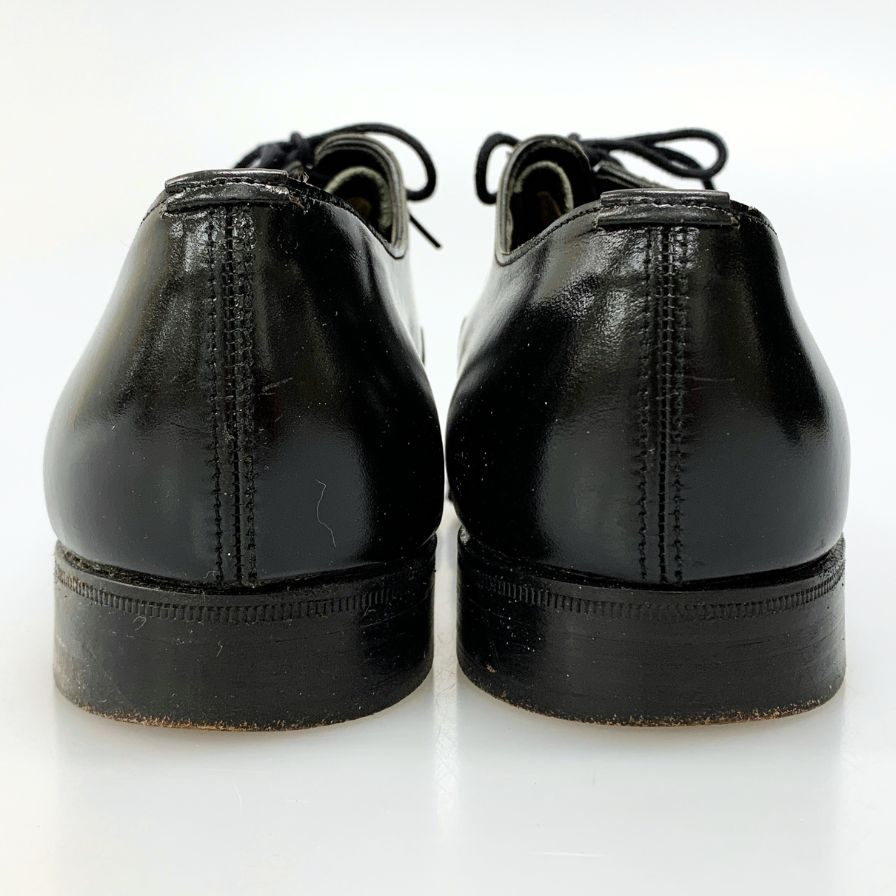 ブルックスブラザーズ  レザーシューズ 911 エナメル 905  プレーントゥ 内羽根 メンズ サイズ41D  ブラック BROOKS BROTHERS 約26.0cm【AFC34】