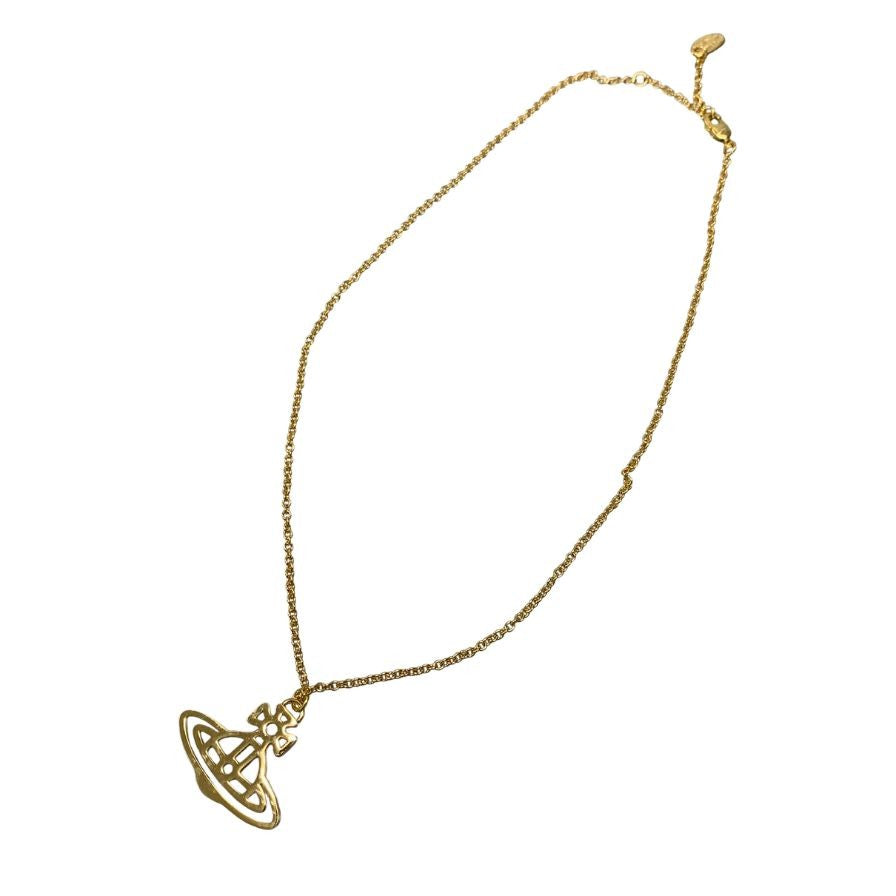 Vivienne Westwood ロングネックレス ヴィヴィアンウエストウッド ロング ネックレス オーブ シルバー