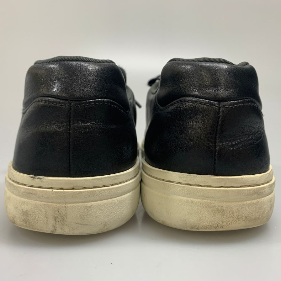 チャーチ レザースニーカー ミラーフィールド レザー ブラック メンズ サイズ8 Church's MIRFIELD 約26.5cm【AFC44-2】