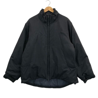 極美品◆ハイク エディション別注 パフジャケット 24AW PERTEXR PUFF JACKET ブラックナイロン 中綿 サイズ2 メンズ HYKE×Edition 【AFA8】