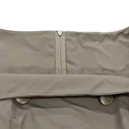 美品◆フォクシー ニューヨーク ノースリーブ 膝丈ワンピース アイボリー 40サイズ 28694-NAOFF409P FOXEY NEWYORK 【AFB24】