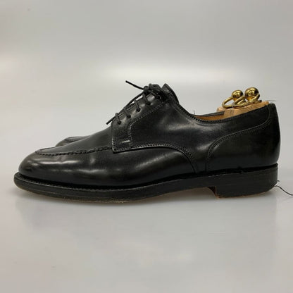 クロケット&ジョーンズ オンスロー2 Uチップ コードバン ブラック サイズ7 メンズ CROCKETT&JONES ビジネスシューズ 約25.5cm【LA】【中古】