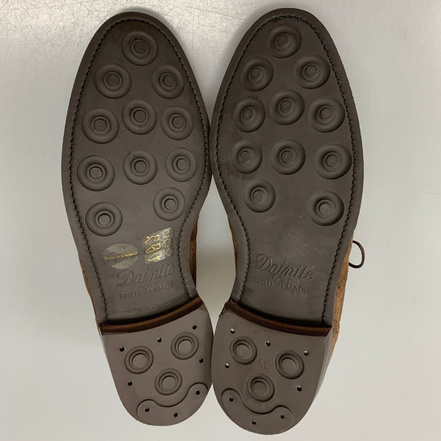 ロイドフットウェア レザーシューズ 2826ER04 ウイングチップ スエード メンズ サイズ6.5 ブラウン系 Lloyd Footwear 約25.0cm【AFD3】