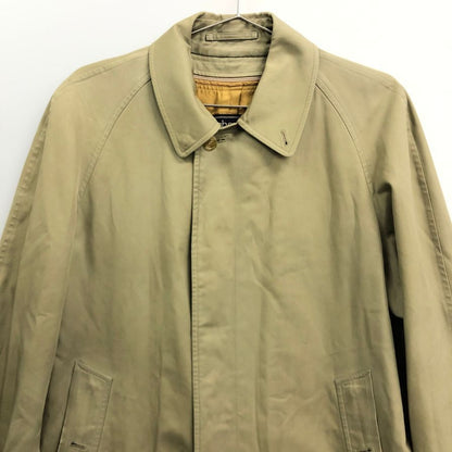 中古◆バーバリー トレンチコート 旧タグ イングランド製 ベージュ メンズ サイズ165 Burberry 【AFA4】